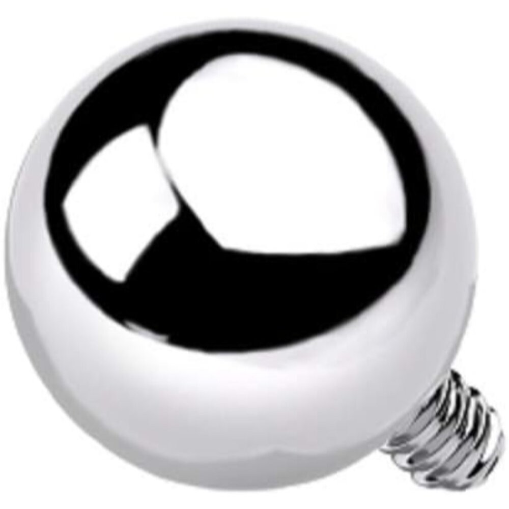 Set Of 10 G23 Titanium Replacement Balls For 1416ga Internally Threaded Jewelry